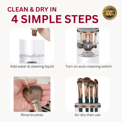 Simplyskin™ Automatic Makeup Brush Cleaner