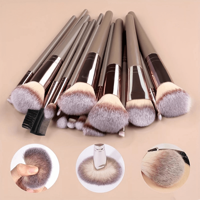 Simplyskin™ 15pcs Makeup Brush Set